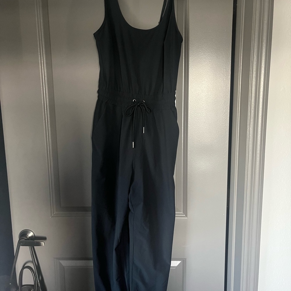 Abercrombie Black Sleeveless Jumpsuit
